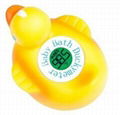Baby Bath Floating Duck Toy and Bath Tub Thermometer  2