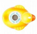 Baby Bath Floating Duck Toy and Bath Tub Thermometer  4