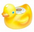 Baby Bath Floating Duck Toy and Bath Tub Thermometer  5