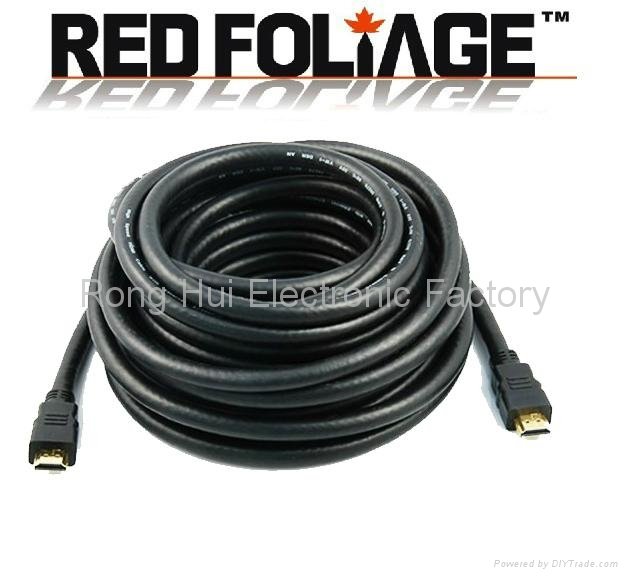High speed 6ft 1.8m hdmi cable male to male for HDTV,DVD players  3