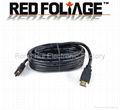 High speed 6ft 1.8m hdmi cable male to male for HDTV,DVD players  5