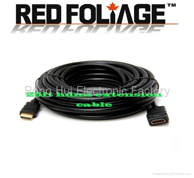 High speed hdmi extension cable male to female