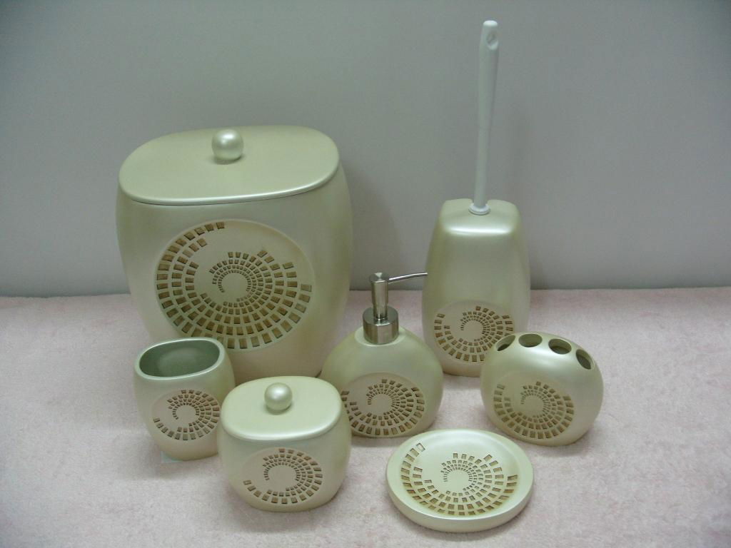 polyresin bathroom sets resin bath set 5