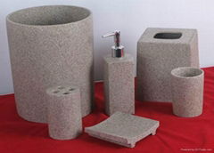 polyresin bathroom accessories