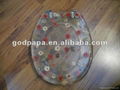 polyresin bathroom item toilet seat cover 3