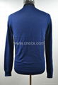 12STC0522 men's long sleeve classic v-neck sweater 2