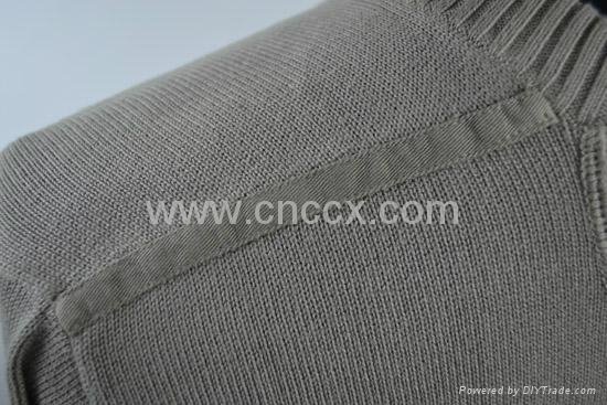 12STC0524 men's long sleeve v-shaped collar sweater 5