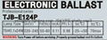 24 W electronic ballast for one T5 fluorescent lamp 2