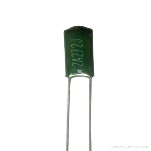 Polyester film capacitor