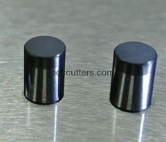 PDC cutters for oil well drill bits