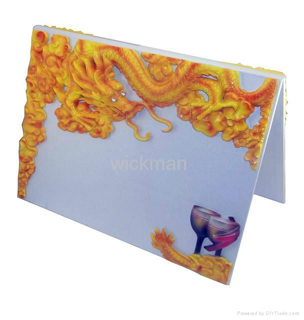paper flower patterns wedding invitations 4