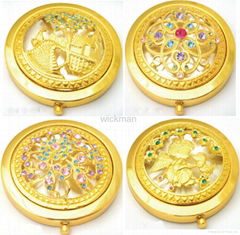 compact pocket makeup mirror