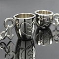 lovers' keychain cup keychain zinc alloy