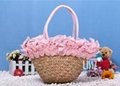  women's handbag laciness straw bag shoulder bag woven bag 2