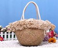  women's handbag laciness straw bag shoulder bag woven bag 4