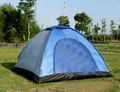 spot wholesale Triple Double doors Tourism tent UV protection 2