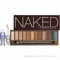 Original Urban Decay Naked 1 Palette + Primer Potion + Good Karma Brush 1