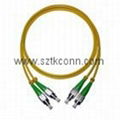 FC/APC single mode duplex fiber optic