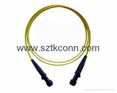 0.9mm  single mode  fibre optic patch cord 