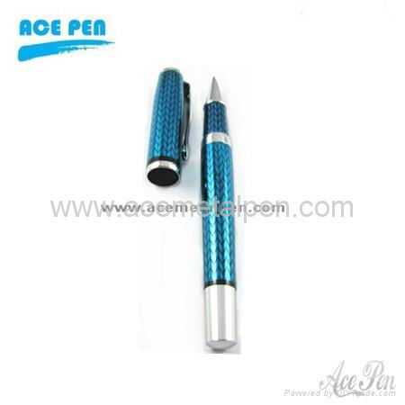 Roller Ball Pen with design on barrel