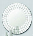 Mosaic wall mirror