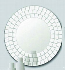 Mosaic wall mirror