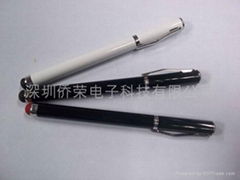 touch pen with ball pen for iphone 4 4s ipad 2/3 