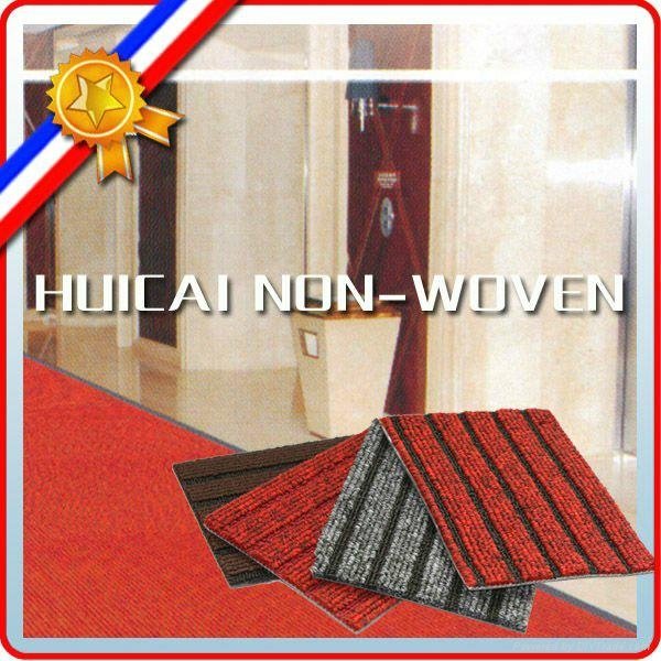 DIY non woven PVC carpet tiles 3