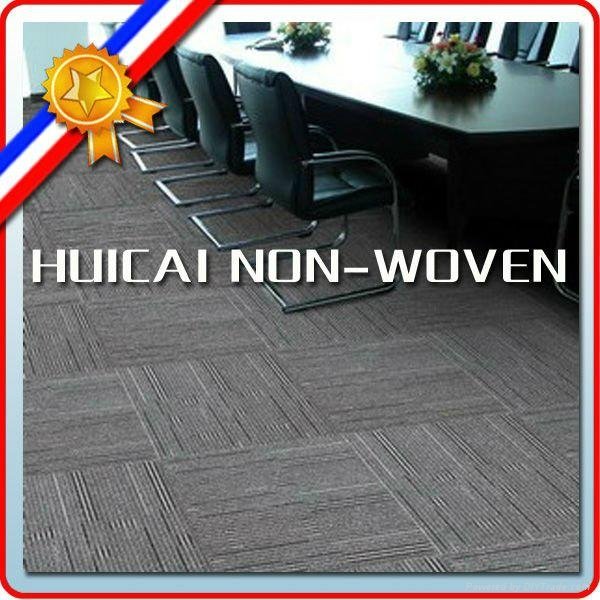 DIY non woven PVC carpet tiles 5
