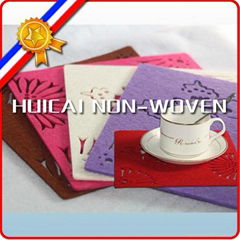 Pretty non woven cup coaster