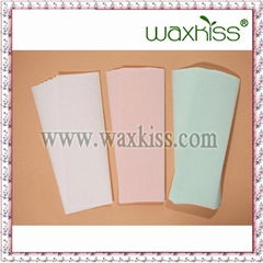 Spunlace waxing strips for hair removal