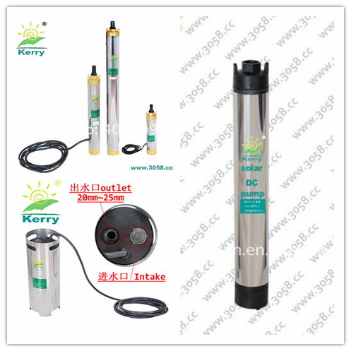 DC Brushless Submersible Water Pump for Wells