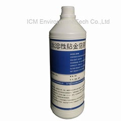 Water-solubility glue gold leafing 
