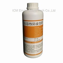 Water-solubility glue gold leafing