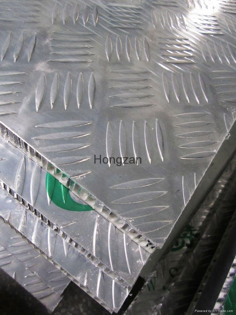 Non-slip honeycomb panel 2