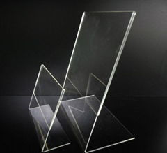 Acrylic Counter Sign Poster Holder Frame