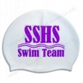 OEM swimming cap with colorful selection 4