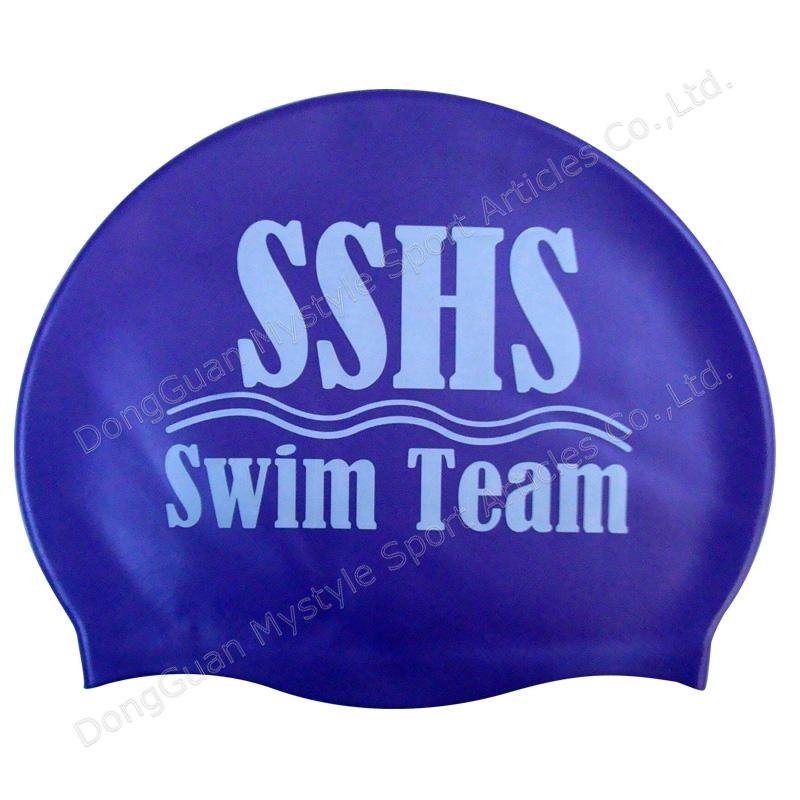 OEM swimming cap with colorful selection 3