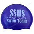 Adult  silicone swimmig cap for hot sale 1