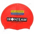 Adult  silicone swimmig cap for hot sale 2