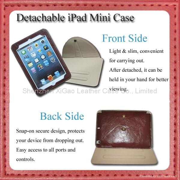 Leather Case Compatible for iPad Mini 3