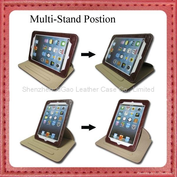 Leather Case Compatible for iPad Mini 4