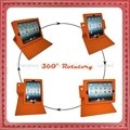 360 Degree Rotatory iPad Leather Case 2