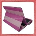 Woven-like PU Leather Case for iPad2 4