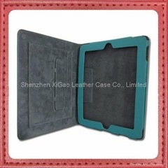 3 Adjustable Kickstands Leather Case for iPad3
