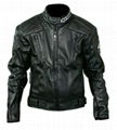 Motorcycle Leather Jacket  1