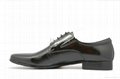 Men's Newest comfortable calf leather wedding shoes 4
