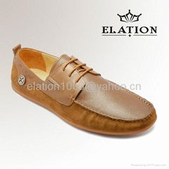 Handsewn Blucher Moccasin Construction Loafer shoes