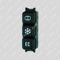 Car A/C Switch BENZ part orange light 5 pin