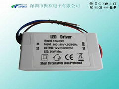 12V3A 36W LED驱动电源